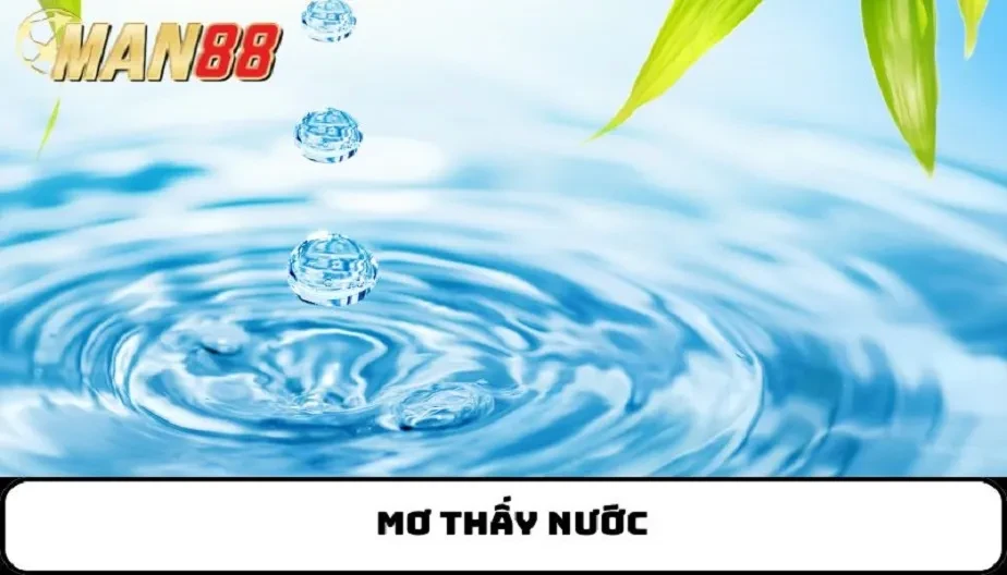 MAN88 Mơ Thấy Nước – Điềm Báo Bí Ẩn Và Con Số May Mắn Để Thắng Lớn